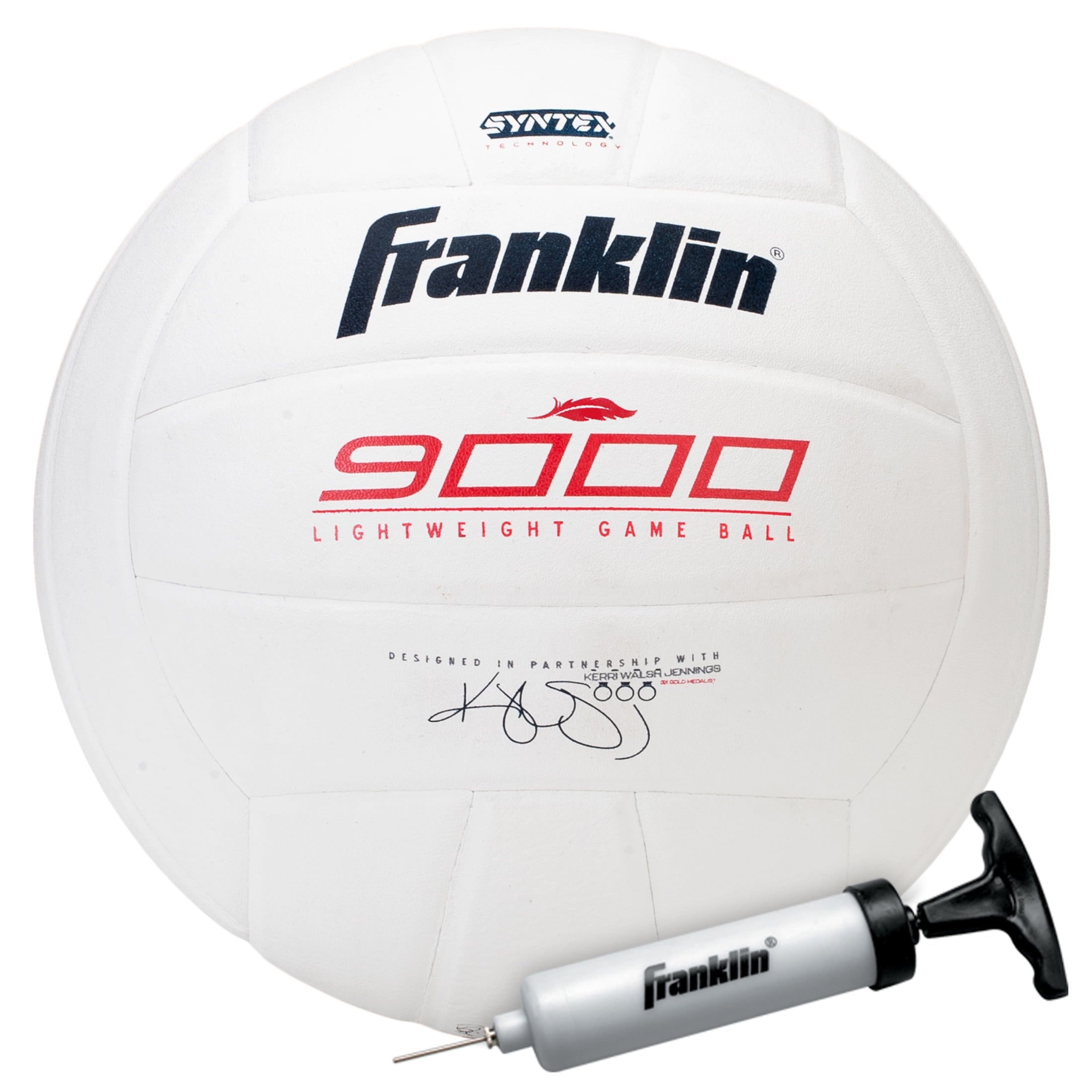 Franklin Sports Indoor Game Volleyball Lite - Premium 9000 Soft Youth Ball- Kids Competition Ball