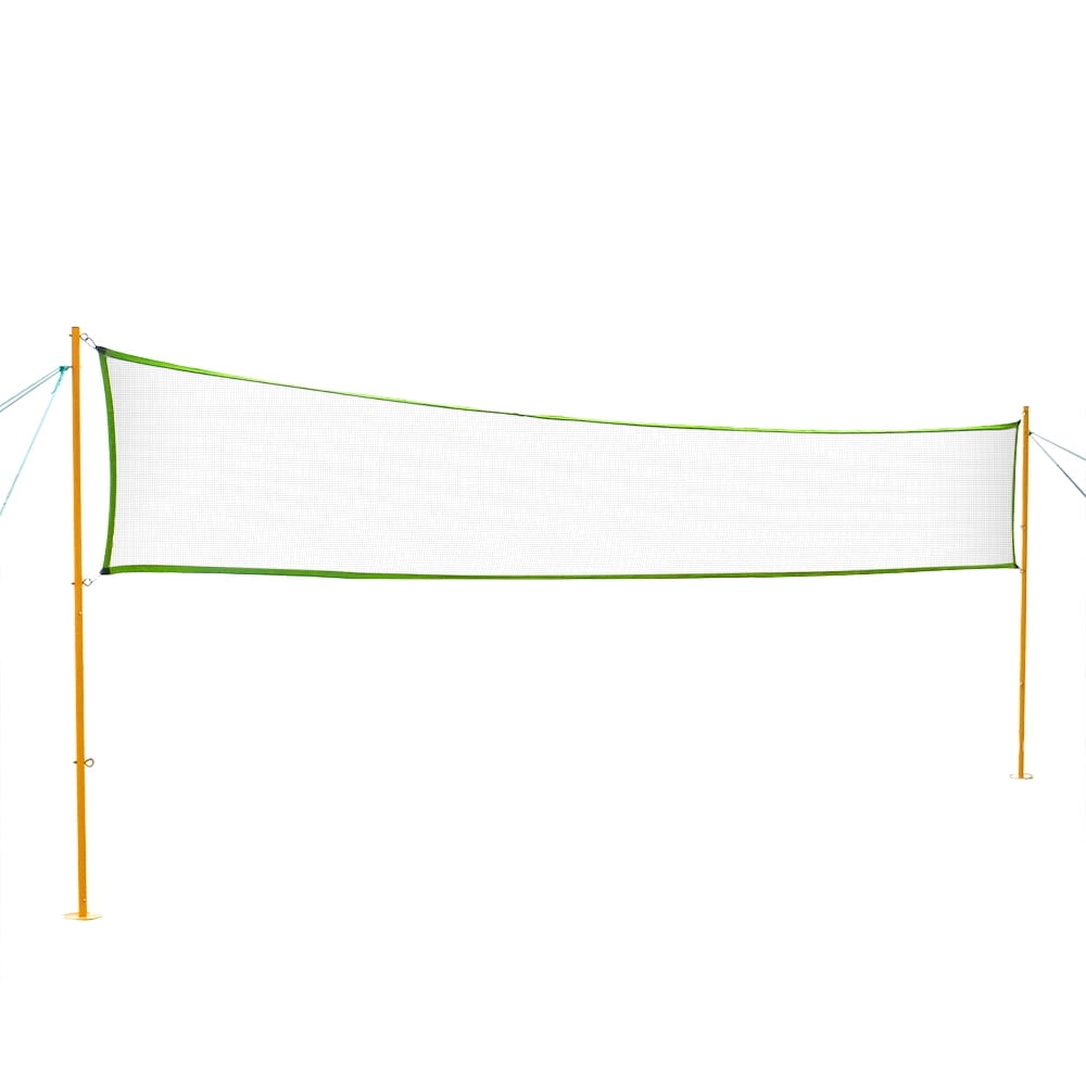 Complete Portable Volleyball Set - Skywalker Sports Kit with Regulation Ball, Steel Stakes & Carry Bag for Beach & Backyard