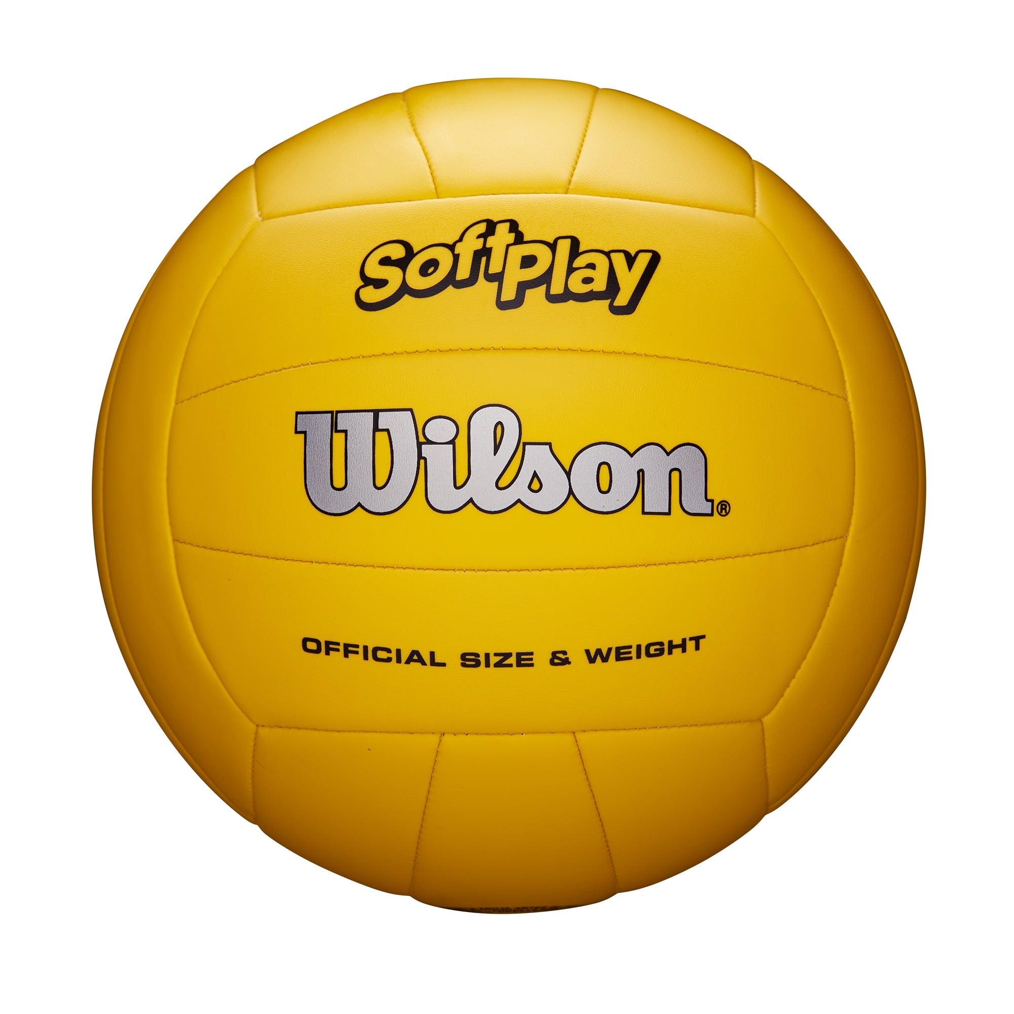Wilson Soft Play Outdoor Volleyball, Official Size, White