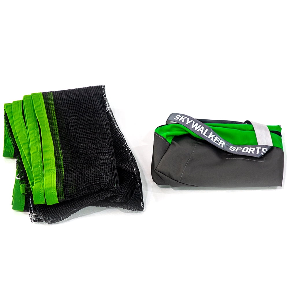 Complete Portable Volleyball Set - Skywalker Sports Kit with Regulation Ball, Steel Stakes & Carry Bag for Beach & Backyard